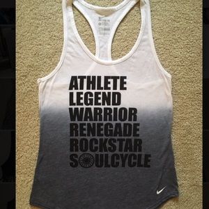 SoulCycle Dip Dye Athlete Mantra Tank